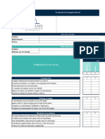 Evaluacion de Desempeño