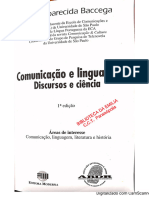 Comunicacao e Linguagem - Baccega, 1998