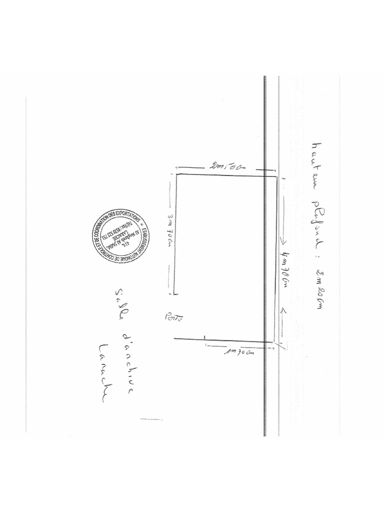 Dimension Salle Archivage Larache PDF