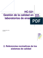 Cap 2 Referencias Normativas de Los Sistemas de Calidad