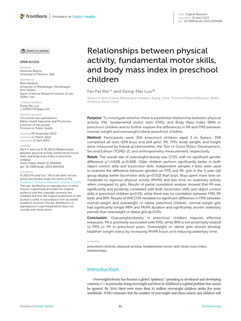 2023-Relationships Between Physical Activity, Fundamental Motor Skills ...