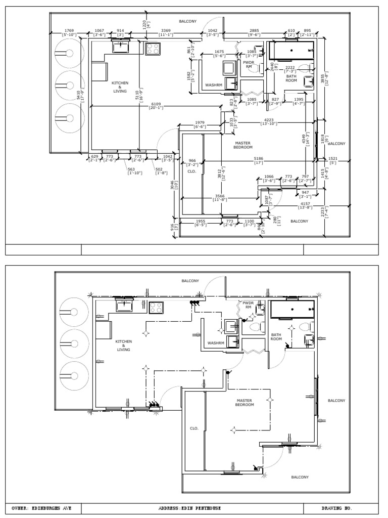 Penthouse Floor Plan | PDF - Penthouse Floor Plan Optimization Techniques