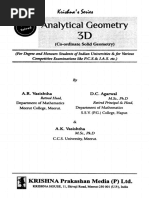 Analytical Solid Geometry - 3d