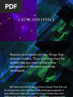 Cause and Effect