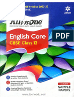 Arihant English All in One Class 12