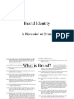 Brand Identity: A Discussion On Brand