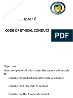 Chapter 8 Code of Ethical Conduct