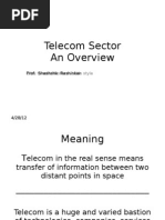 Telecom Sector An Overview: Click To Edit Master Subtitle Style