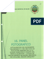 16. PANEL FOTOGRAFICO