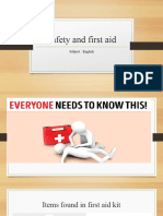 Safety and First Aid