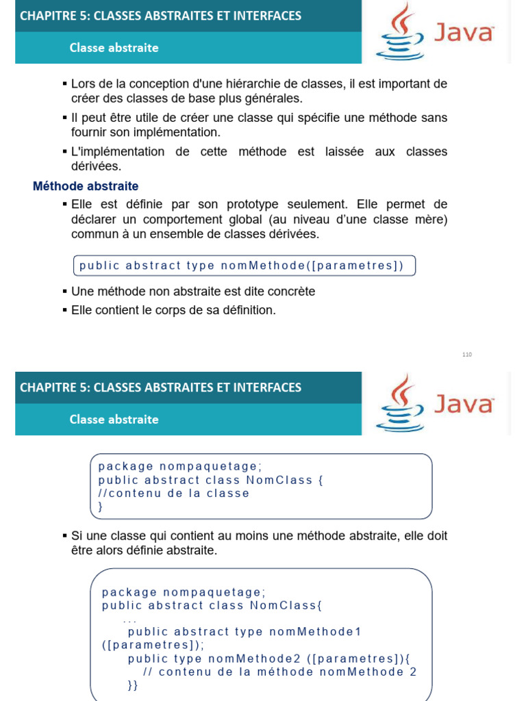 Chapite 5 Java | PDF