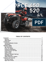 Cforce450 520 Manual Eng