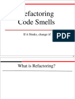 Refactoring and Code Smell New