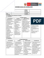 Informe Anual de Tutoria 2023