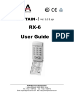RX-6 User Guide: Ver. 5.6 & Up