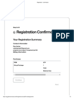 Registration - Confirmation - GIT