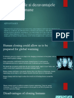Avantajele Si Dezavantajele Clonari Umanee C