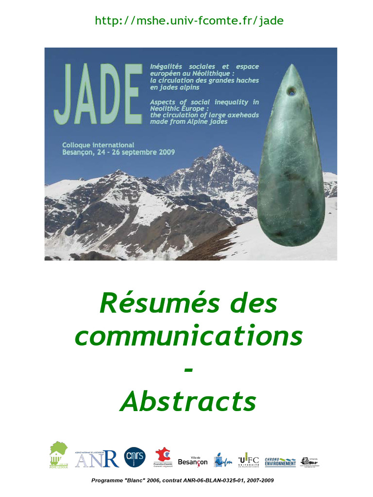 Jade Congress Abstracts | PDF