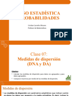 Clase 07 - Medidas de Dispersión (DNA y DA) Presentación Global