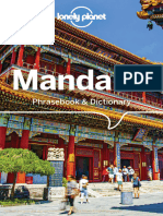 Lonely Planet Mandarin Phrasebook & Dictionary