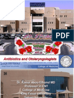 Antibiotics and Otolaryngologists
