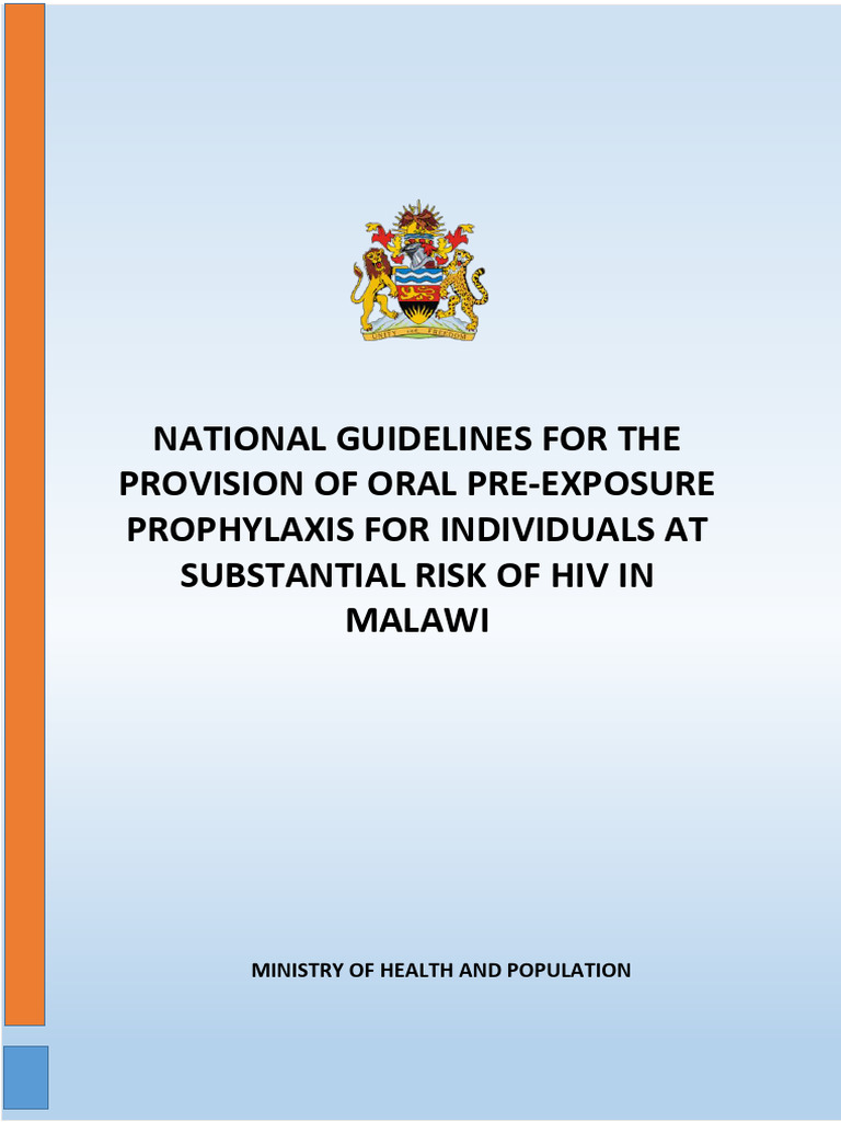 Prep Guidelines SMT Dha 13!05!21 Printer Version May 2021 PDF Hiv/Aids Sexually