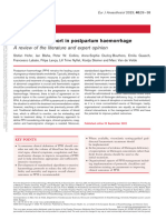 Haemostatic Support in Postpartum Haemorrhage A.5