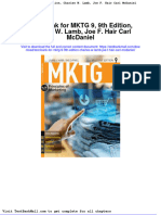 Test Bank For MKTG 9 9th Edition Charles W Lamb Joe F Hair Carl Mcdaniel