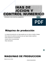 Maquinas de Produccion y Control Numerico