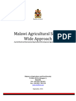 Malawi Agricultural Sector Wide Approach