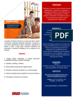 Flyer Gestión Del Talento Humano