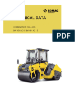 Bomag BW 151 AC-5, BW 161 AC - 5 Technical Data