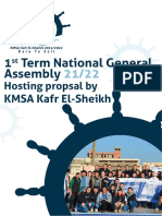KMSA Hosting Proposal For 1st NGA 21-22