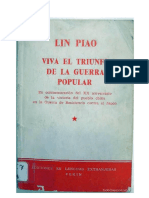1965 Lin Biao Viva El Triunfo de La GP