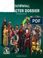 SF Rulebook Character Dossier Living Rules