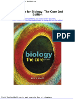Test Bank For Biology The Core 2nd Edition
