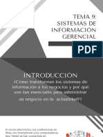 Admi Ii Tema 9 Sistemas de Información Gerencial