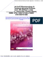 Test Bank For Pharmacology A Patient Centered Nursing Process Approach 8th Edition Linda Mccuistion Joyce Kee Evelyn Hayes Isbn 978-1-4557 5148 8 Isbn 9781455751488