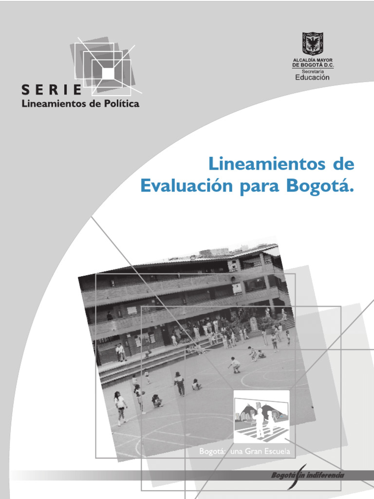 Lineamientos de evaluacion pdf plan de estudios evaluaci n