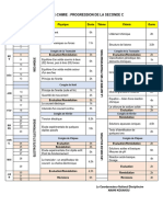 Progression PC 2ndec