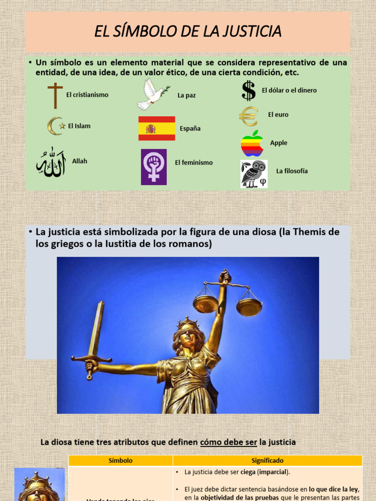 El Símbolo de La Justicia | PDF