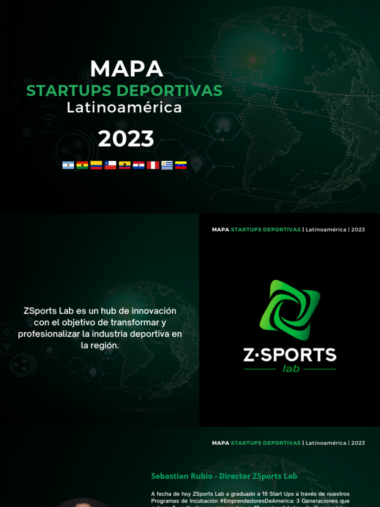 Mapa de Startups Deportivas LATAM 2023 | PDF