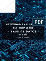 BBDD - Actividad Evaluable 2