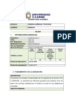 Silabo Derecho Civil V