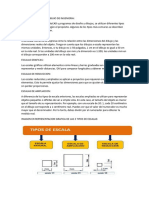 TIPOS DE ESCALA EN EL DIBUJO DE INGENIERIA