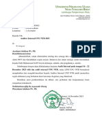 013 - Surat Pemberitahuan Auditor (Timeline, Instrument, Kelompok Auditor, Tata Cara Unggah-Unduh, Dan Kelengkapan Dok Auditee