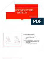 Mediciones RX Del Tobillo