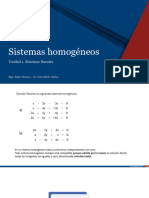 3 Sistemas homogéneos