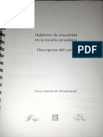 Hablemos de Sexualidad en La Escuela Secundaria