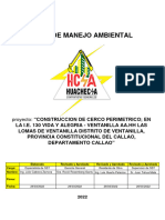 Plan de Manejo Ambiental